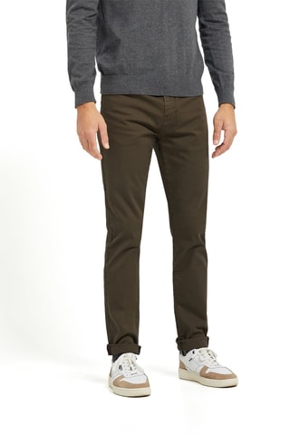 Pantalon slim - Kaki