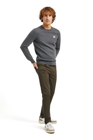 Pantalon slim - Kaki