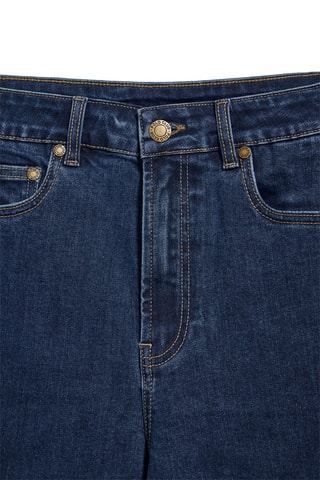 Jean taille haute - Bleu