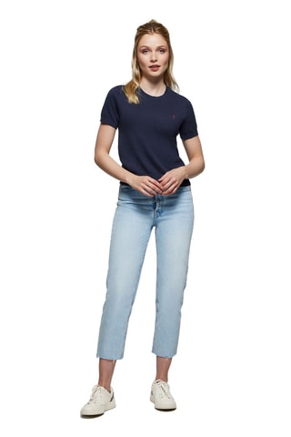 Top - Bleu marine