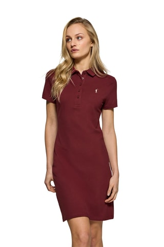 Robe polo - Bordeaux