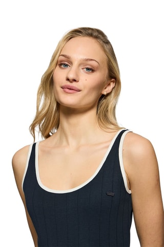 Robe longue - Bleu