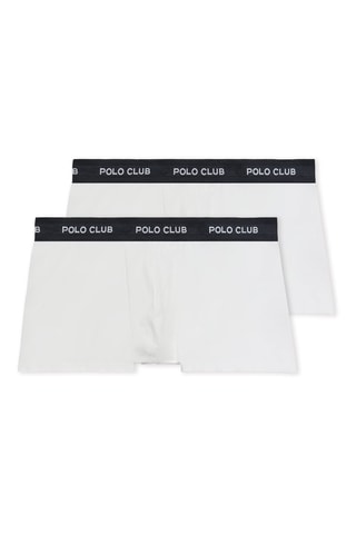 2 boxers Blanc