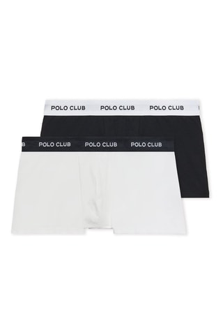 2 boxers Noir et blanc