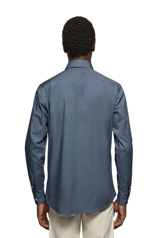 Chemise slim - Bleu