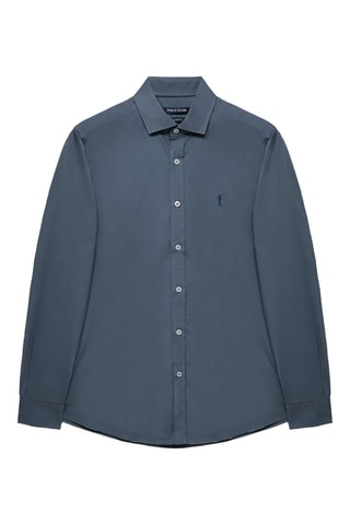 Chemise slim - Bleu