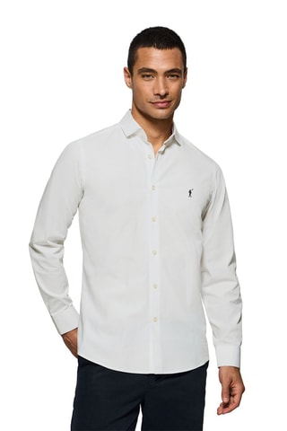 Chemise slim - Blanc