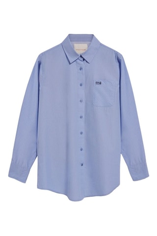 Chemisier relaxed - Bleu clair