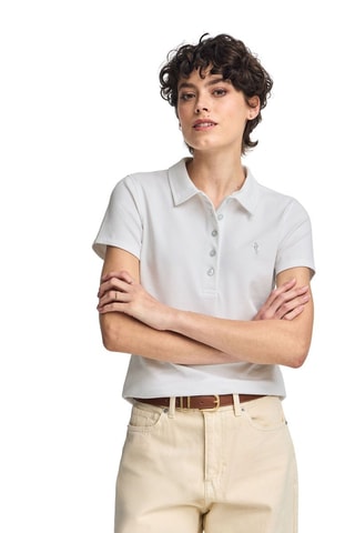 Polo slim - Blanc