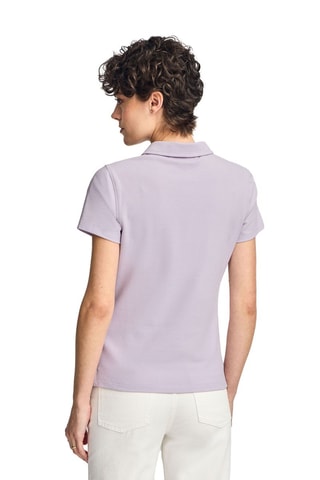 Polo slim - Mauve