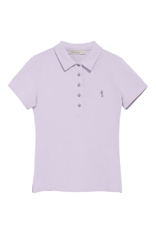 Polo slim - Mauve