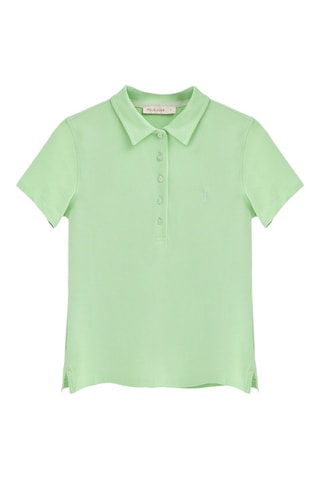 Polo slim - Vert clair