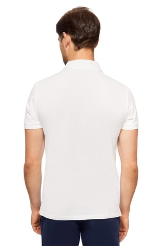 2 polos regular - Bleu marine et blanc