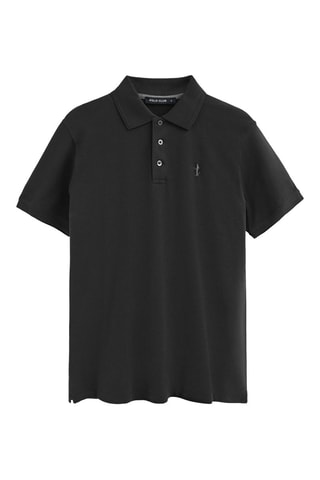 Polo regular - Noir