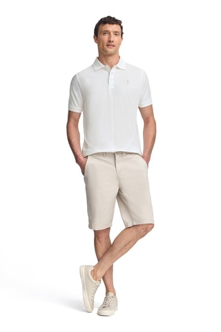 Polo regular - Blanc