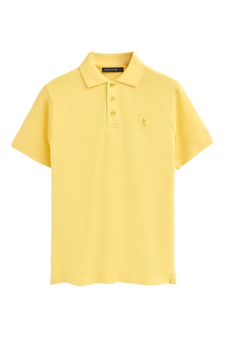 Polo regular - Jaune