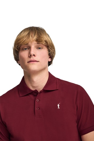 Polo regular - Bordeaux