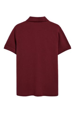 Polo regular - Bordeaux