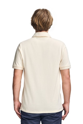 Polo regular - Ecru