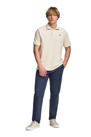 Polo regular - Ecru