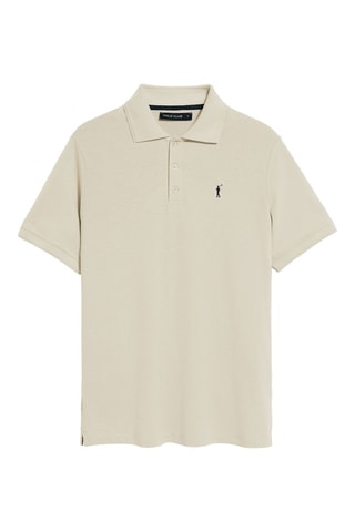 Polo regular - Ecru