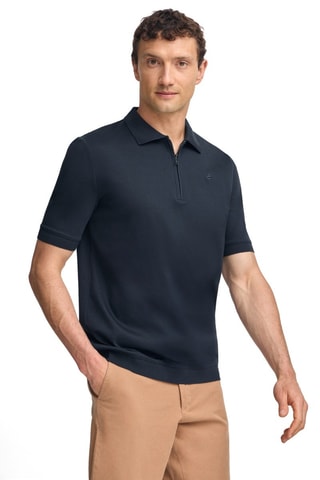 Polo regular - Bleu marine