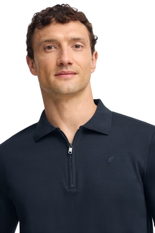Polo regular - Bleu marine