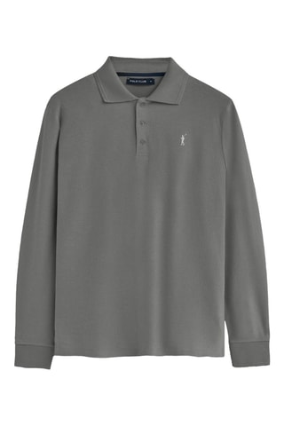 Polo regular - Gris foncé