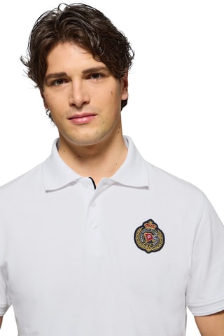Polo regular - Blanc