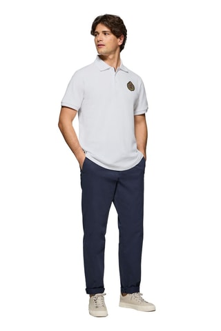 Polo regular - Blanc