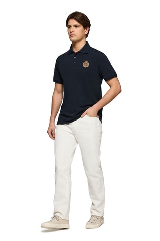 Polo regular - Bleu