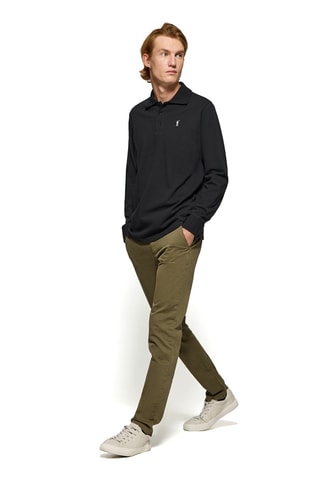 Polo regular - Bleu marine
