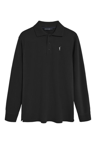 Polo regular - Bleu marine