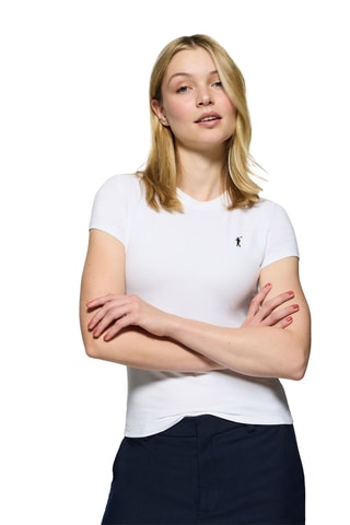 T-shirt slim - Blanc