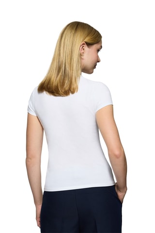 T-shirt slim - Blanc