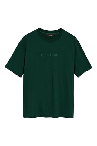 T-shirt relaxed - Vert