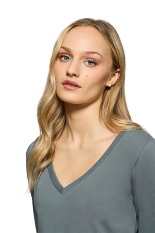 T-shirt slim - Gris