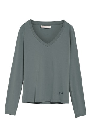 T-shirt slim - Gris