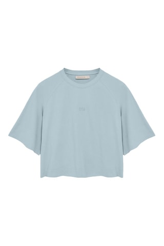 T-shirt relaxed - Bleu clair