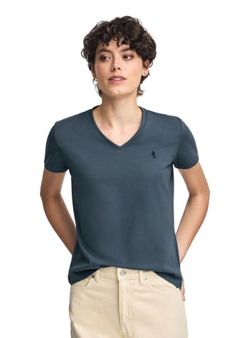 T-shirt regular - Bleu