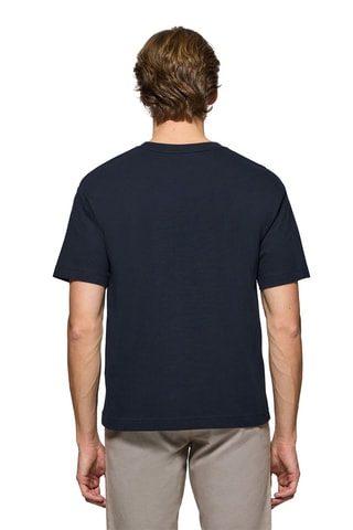 T-shirt relaxed - Bleu marine
