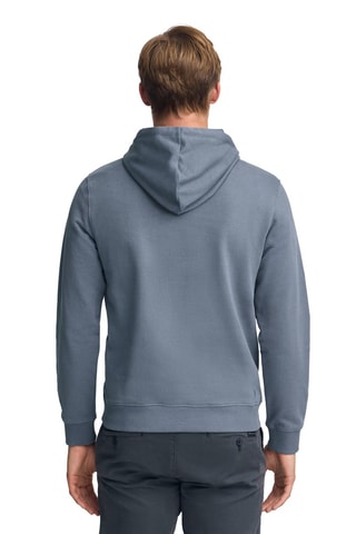 Sweat slim à capuche - Bleu