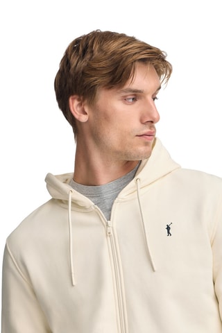 Sweat à capuche - Ecru