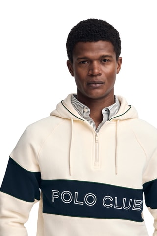 Sweat à capuche - Ecru