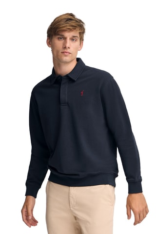 Polo regular - Bleu marine