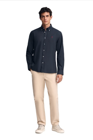 Chemise regular - Bleu marine