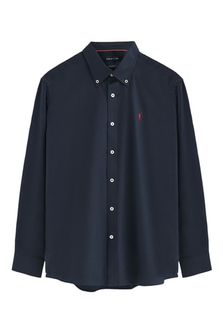 Chemise regular - Bleu marine
