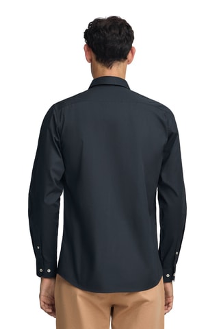 Chemise slim - Bleu marine