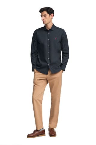 Chemise slim - Bleu marine