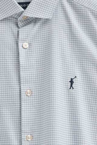 Chemise - Blanc et bleu clair